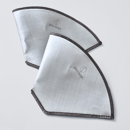 BRYGGA | PLATT Kaffefilter 2-pack