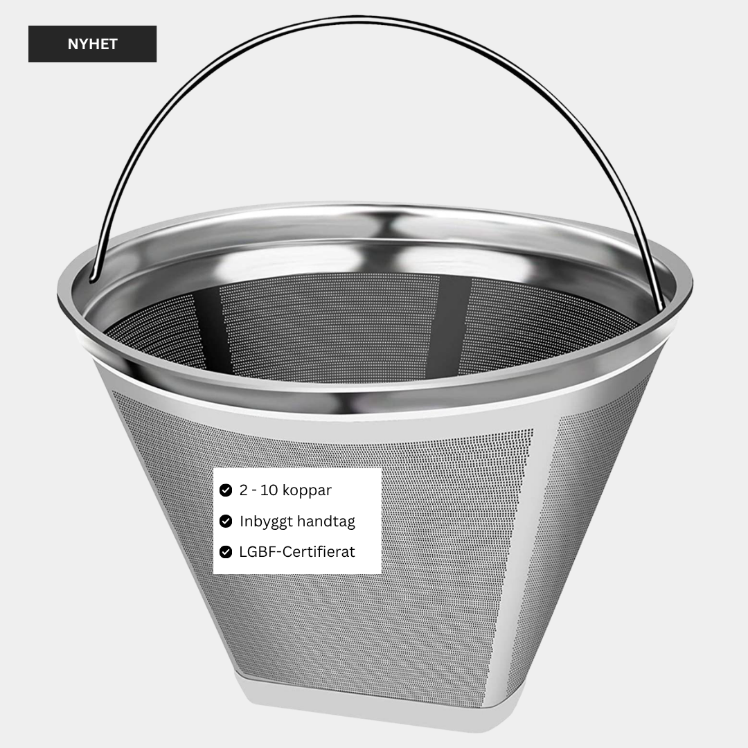 KAFFEFILTER 2.0 - MED HANDTAG